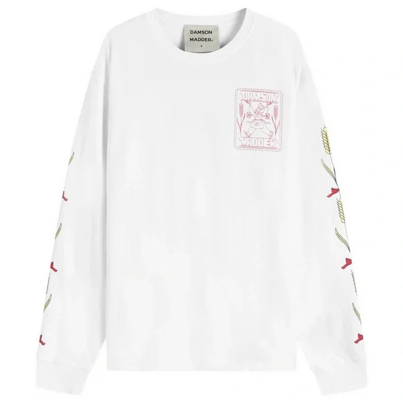 Damson Madder Fresh Bread Long Sleeve Tshirt - Picture 4 of 11